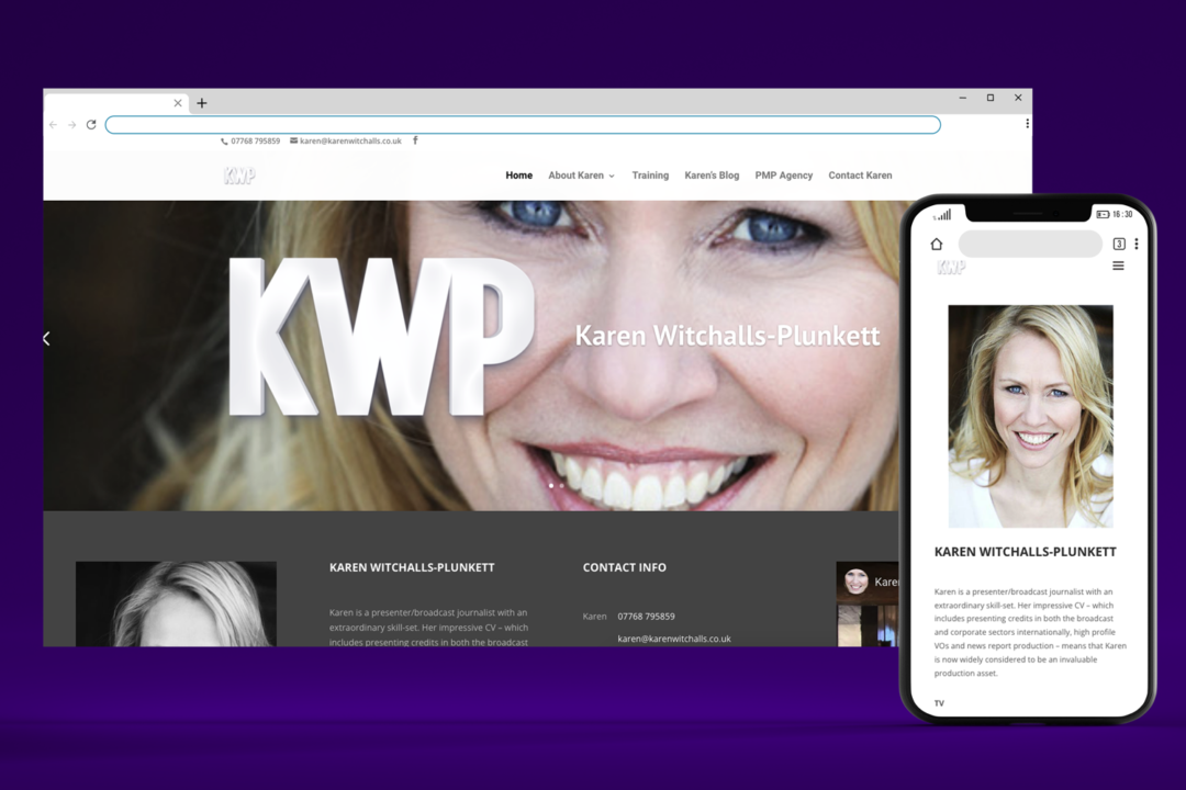 Presenters Website