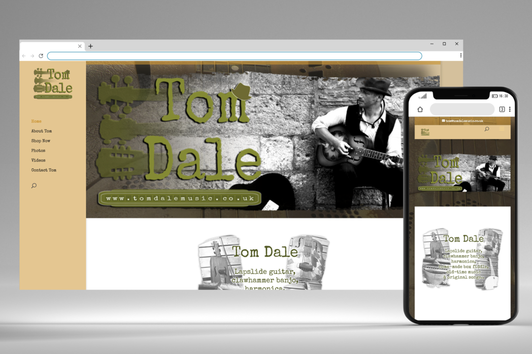 Tom Dale Website